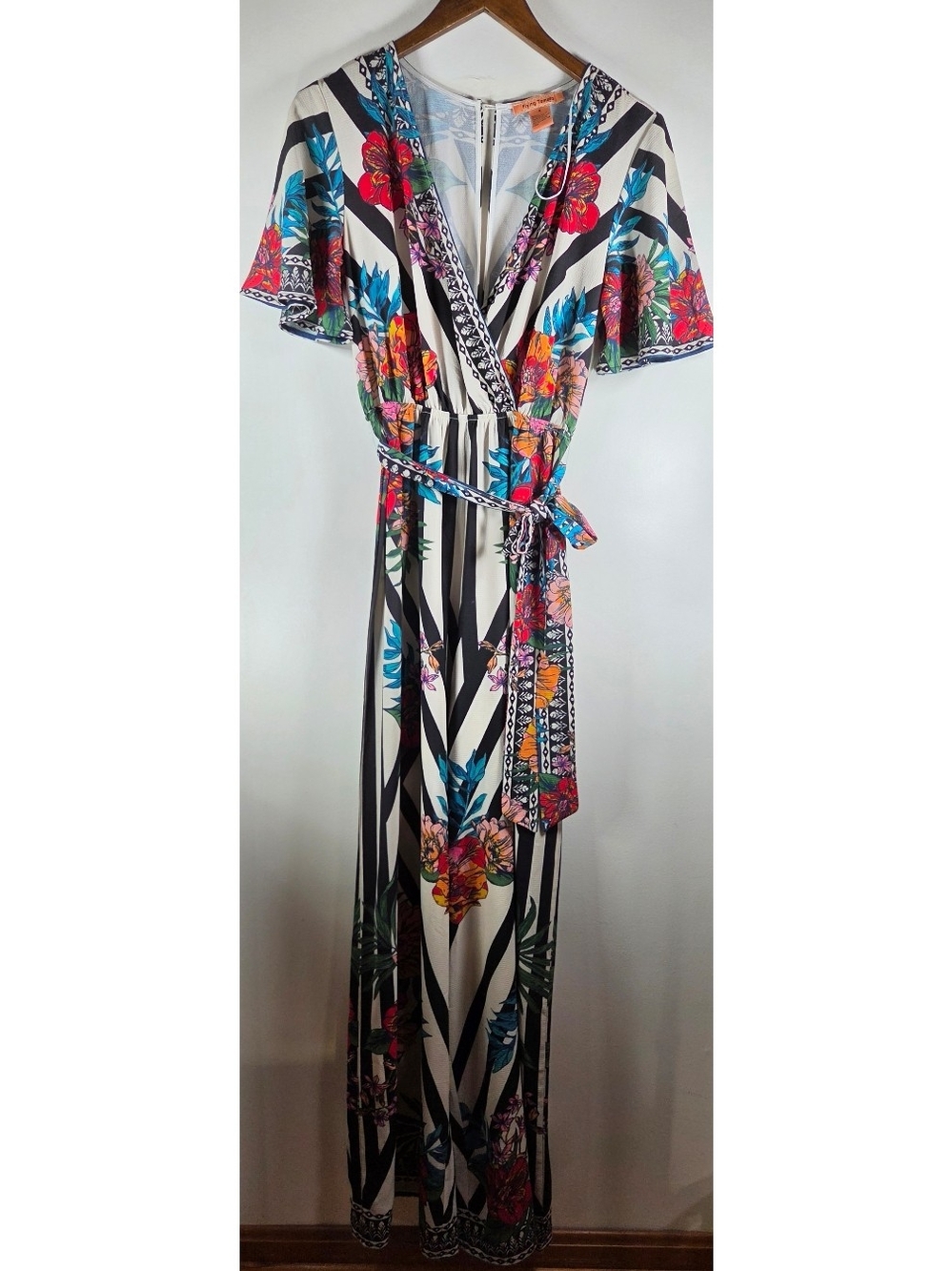 🆕️ Flying Tomato Boho Floral Wide Leg Jumpsuit